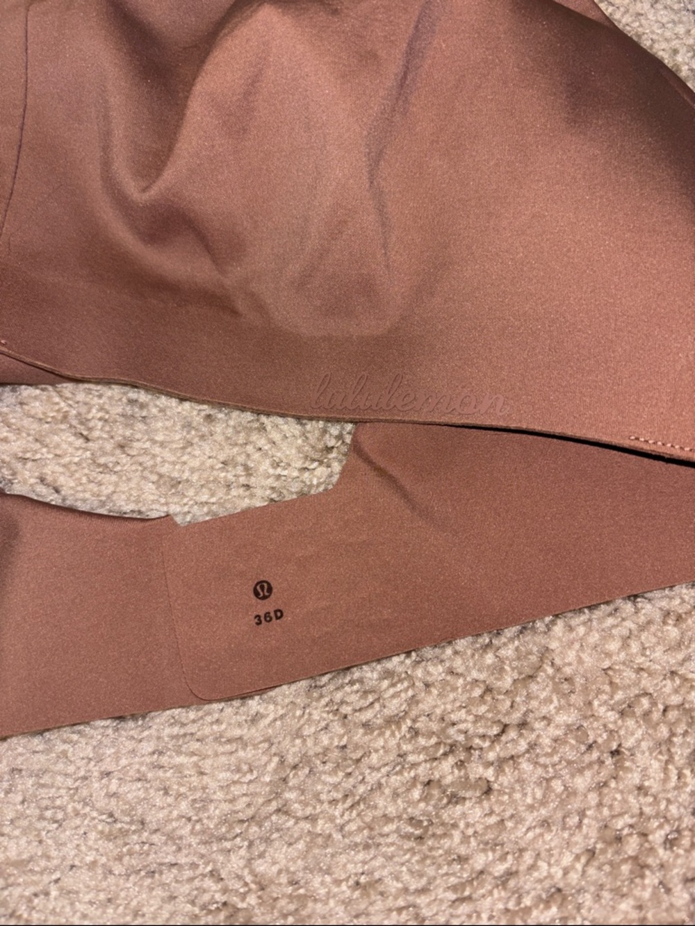 Lululemon Hold True Bra Taupe 36D - Picture 3 of 4